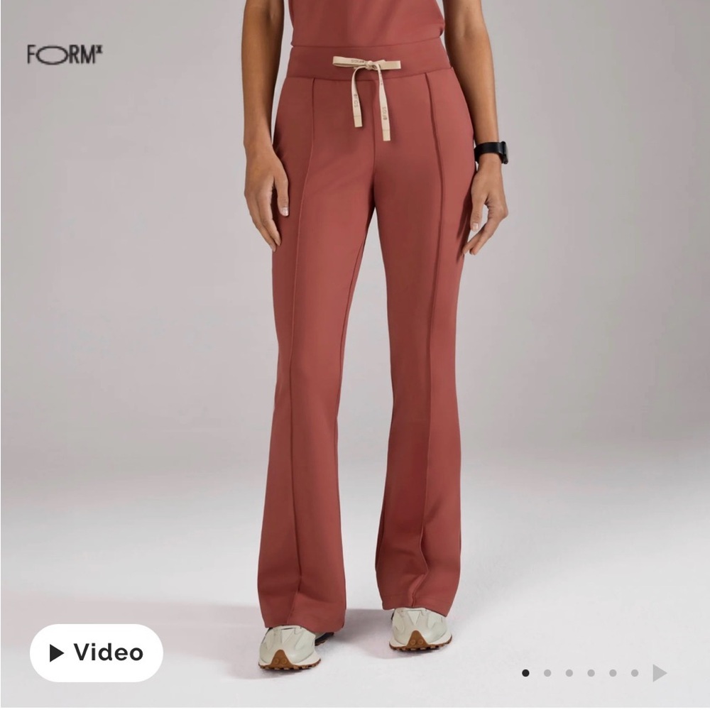 FIGS: High Waisted Evanston FORMx Skinny Flare Scrub Pants